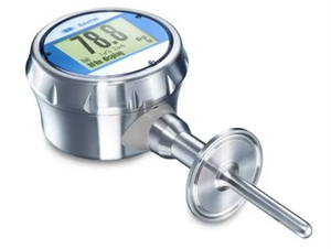 เครื่องส่งสัญญาณอุณหภูมิแบบดิจิตอล Baumer TFRN พร้อมเซ็นเซอร์ RTD แบบ Hygienic Tri Clamp หน้าจอ LCD ในตัว ความแม่นยำสูง ODM 24VDC IP64 - Product Image 3