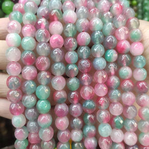 <span class=keywords><strong>Perles</strong></span> arc-en-ciel rondes en cristal de jade à facettes, <span class=keywords><strong>perles</strong></span> de pierres précieuses teintes <span class=keywords><strong>perles</strong></span> de jade multicolore pour la fabrication de bijoux 6 8 10mm, longueur 36cm - Product Image 1