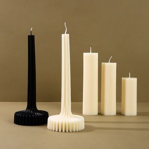 Vela Aromática Ecológica Artesanal de Cera de Soja em Bastão Longo para Decorações de Aniversário e Casamento - Product Image 2