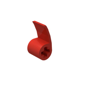 Screw <b>Blocks</b> 2x1x1 Plastic With Cross Hole Curved Piece For <b>Building</b> <b>Sets</b> - Product Image 2