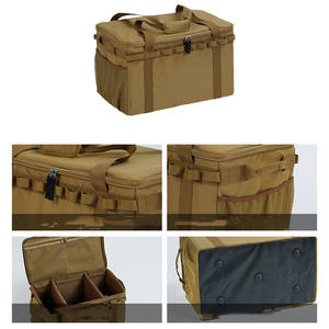 Durable <b>Waterproof</b> <b>Outdoor</b> Collapsible Tactical Utility Tote Bag Large <b>Storage</b> Bag Camping Customize Gear Box - Product Image 5