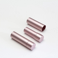 Emballage cosmétique, tube à rouge à lèvres en aluminium, tube à gloss, tubes à huile pour les lèvres, tubes souples pour crème pour les yeux, outils de maquillage à visser de couleur personnalisée