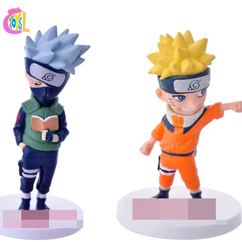 Figur aksi Anime kualitas tinggi 6 buah/set mainan PVC hadiah anak-anak koleksi dekorasi figur Model kartun