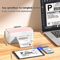 Imprimante d'étiquettes d'expédition 4x6 Phomemo PM241-BT thermique sans encre pour les petites entreprises Shopify EBay FedEx UPS