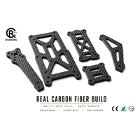 Services de fabrication sur mesure par usinage CNC de précision, pièces en fibre de carbone et alliage d'aluminium pour cadre de drone de course FPV/drone