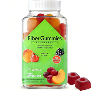 Gummies sans sucre riches en fibres pour la digestion et le soin intestinal – Complément alimentaire quotidien - Product Image 1