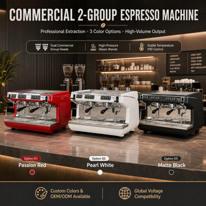 เครื่องชงกาแฟ Nuova APPPIA Life Commercial กึ่งอัตโนมัติ แบบสองหัว รุ่น High Cup 111~240V รับประกันหนึ่งปี - Product Image 2