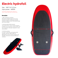 Planche de surf électrique Efoil en carbone de haute qualité 58AH avec batterie, pour le surf aquatique, avec assistance au chargement pour hydrofoil et Efoil
