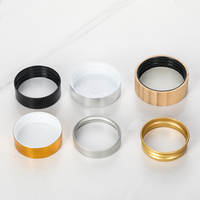 Vente en gros Logo personnalisé Couvercle en bambou, métal, aluminium, fermetures en bois Couvercles en plastique pour bouteilles en verre