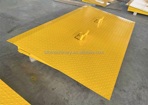 Bluff 10t High Quality Trailer Container Dock Plate Ramp Load Lifter Equipment Hydraulic Mobile Container Loading Dock Ramps - Product Image 5