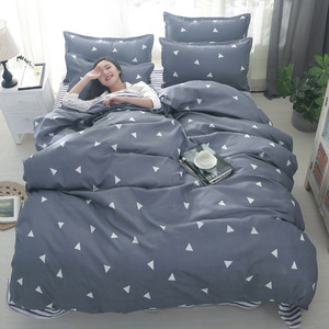 Luxury <strong>Printed</strong> 100% Polyester Hotel-Grade <strong>Bedsheet</strong> Collection Woven Technics 4-Piece <strong>Set</strong> for King Size Bed for Home <strong>Designers</strong> - Product Image 1