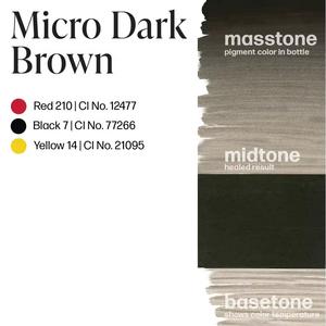 Tinta de Cejas Líquida Orgánica Color Marrón Bosque Oscuro, Pigmento para Tatuaje de Cejas, Maquillaje Semipermanente PMU - Product Image 3
