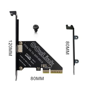 Scheda di espansione PCIe 4.0 X4 Oculink SFF-8611 <span class=keywords><strong>e</strong></span> SFF-8612 per SSD U.2 esterno <span class=keywords><strong>e</strong></span> schede grafiche - Product Image 1