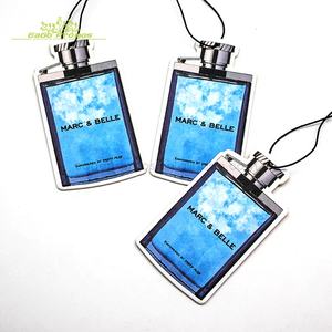 Eago Promosyon Özelleştirilmiş yenileme kağıt araba oda parfümü asılı hava spreyi çeşitli aroma araba hava spreyi - Product Image 2