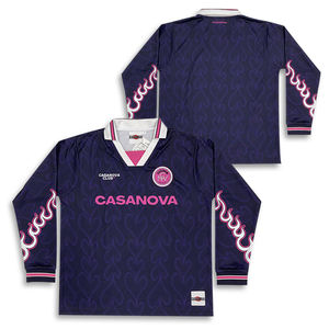 เสื้อยืดแขนยาวสั่งทำเสื้อกีฬาฟุตบอลเสื้อปักโลโก้ขนาดพิเศษ - Product Image 3