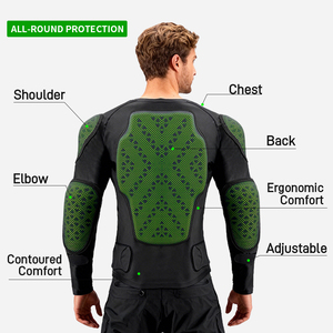 Protection Dorsale CE Niveau 1 Personnalisée pour Snowboard, Cyclisme, VTT, Moto, Ski et Impact Corporel - Product Image 3