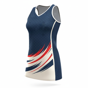 Nueva llegada Ropa deportiva Netball Uniforme Cómodo Venta caliente en línea en Netball Uniforme - Product Image 1
