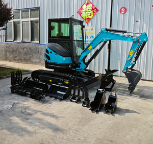ENVÍO GRATUITO, Excavadora Hidráulica China de 2500 kg, Mini Excavadora Pequeña Diésel con Accesorios en Venta - Product Image 4