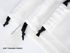 Wholesale Small Personalized Printed Cotton Canvas Jewelry Beauty Products <b>Pouch</b> with Ribbon for Elegant Gift Packaging - Product Image 5