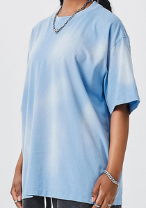 2025 da uomo estate acqua da fare vecchia t-shirt <span class=keywords><strong>a</strong></span> manica corta da uomo e da donna t-shirt pesante da uomo - Product Image 5