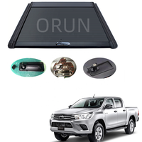 Ramassage 4x4 En Aluminium volet roulant pour Hilux Vigo 2005-2014 cabine allongée 1.52m lit Manuel Rouleau Couvercle Tonneau LIT Couverture