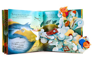 Libros de Cartón con Solapas Personalizados, <span class=keywords><strong>Libro</strong></span> de Historias 3D Pop-up de Alta Calidad, <span class=keywords><strong>Libro</strong></span> de Estudio Sensorial para Bebés y Niños - Product Image 4