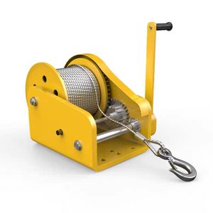 Manivela Manual de Acero con Bloqueo Automático y Freno, 1200 lb, Cables de Acero para Grúas, 5-15 m - Product Image 2