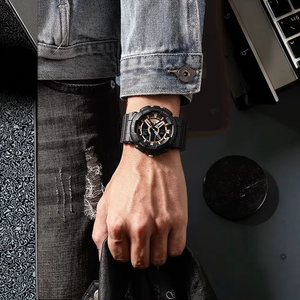 Montres de sport pour hommes en vente en gros - Série G, boussole, écran tactile TFT, étanche IPX-6, bracelet en plastique - Product Image 3