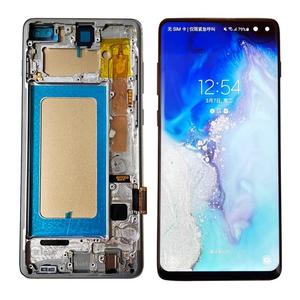 <span class=keywords><strong>Samsung</strong></span> S10 + 556 ekran meclisi için iç ve dış LCD dokunmatik ekran çerçeveli <span class=keywords><strong>Samsung</strong></span> S10 1-Year garanti