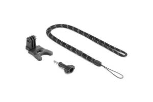 Support de fixation Osm Action Mouth-biting pour les passionnés de DJ experts, en alliage d'aluminium, compatible avec les caméras Bike Action 5 Pro/4/3/2 - Product Image 2