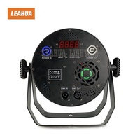 LEAHUA Éclairage de scène Aluminium HEX Intérieur Par 18x10W LED RGBW 4in1 Slim PAR avec Dmx pour Fête Mariage Dj Disco Ktv Club
