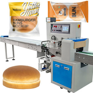 Machine d'emballage haute vitesse pour pains à hamburger, machine d'emballage flow pack pour pains à hamburger, machines d'emballage pour <span class=keywords><strong>pain</strong></span> - Product Image 1