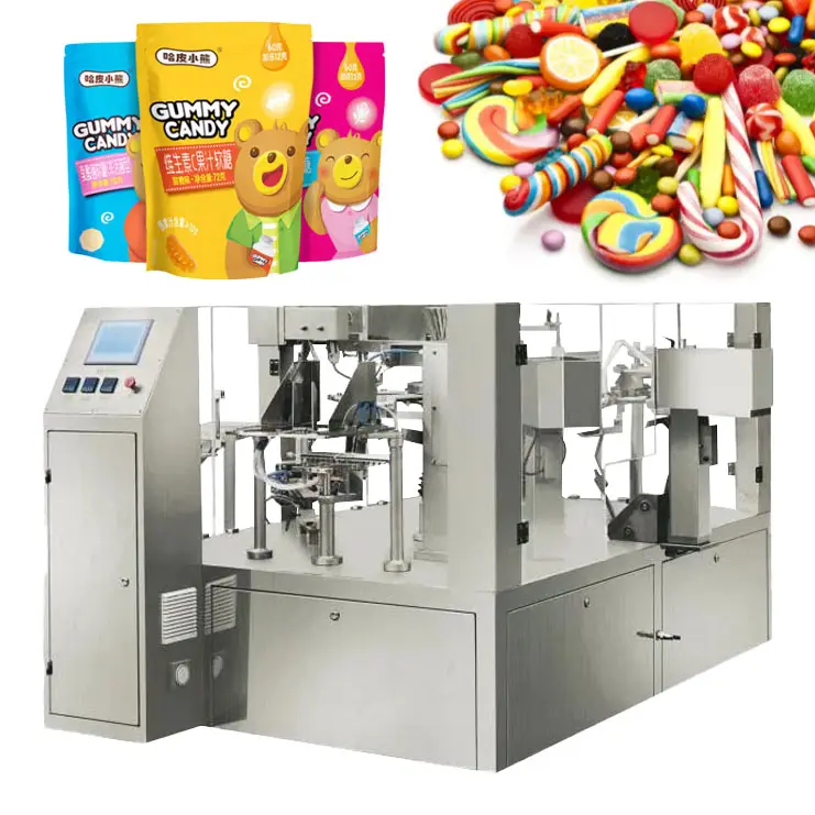Easy Operation Counting Hard Candy Granule Packing Machine Automatic Gummy Packaging Machine