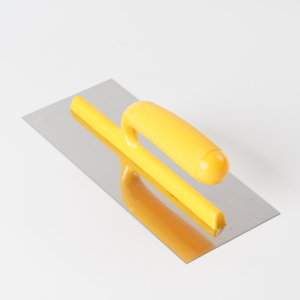 Outils de plâtrage et de maçonnerie DIY durables en acier au carbone poli miroir avec manche en ABS pour le lissage et la finition - Product Image 1