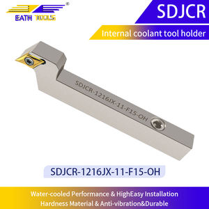 Porte-outil de tournage en carbure cémenté SDJCR1216JX-11-F15-OH, directement de l'usine, pour tour CNC, avec refroidissement traversant, dégagement de la matière - Product Image 5