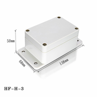 Piccola Scatola Impermeabile 100*68*40mm, Contenitore in Plastica Personalizzato con Grado di Protezione IP65, Scatola Impermeabile in ABS per Elettronica da Esterno