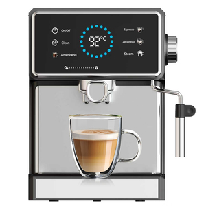 Digital Timer 20 Bar ULKA Milk Tank System <strong>Lungo</strong> Coffee Maker Home Capsule Cappuccino Latte Professional Espresso Machine - Product Image 3