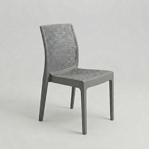 Nordic <b>Slate</b> Perforated Academy Seating | All Weather Polypropylene Study Chair Premium Commercial Modern Design Office Chair - Product Image 1