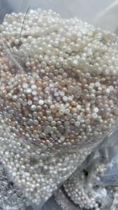 ไข่มุกบาร็อค AA ขนาด 7-9 มม. รูเจาะด้านข้าง ไข่มุกธรรมชาติ ขายส่ง ไข่มุกน้ำจืดธรรมชาติแบบเป็นเส้น - Product Image 4