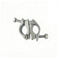 Raccord pivotant en acier forgé Nuohua Q235 galvanisé, colliers rotatifs pour système d'échafaudage de construction pour tuyaux de 48,3 mm