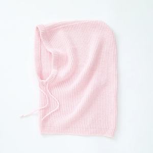 Custom Logo Winter Outdoor Beanies Thick Warm Knit <b>Hat</b> with Hood Winter Cashmere Balaclava - Product Image 6