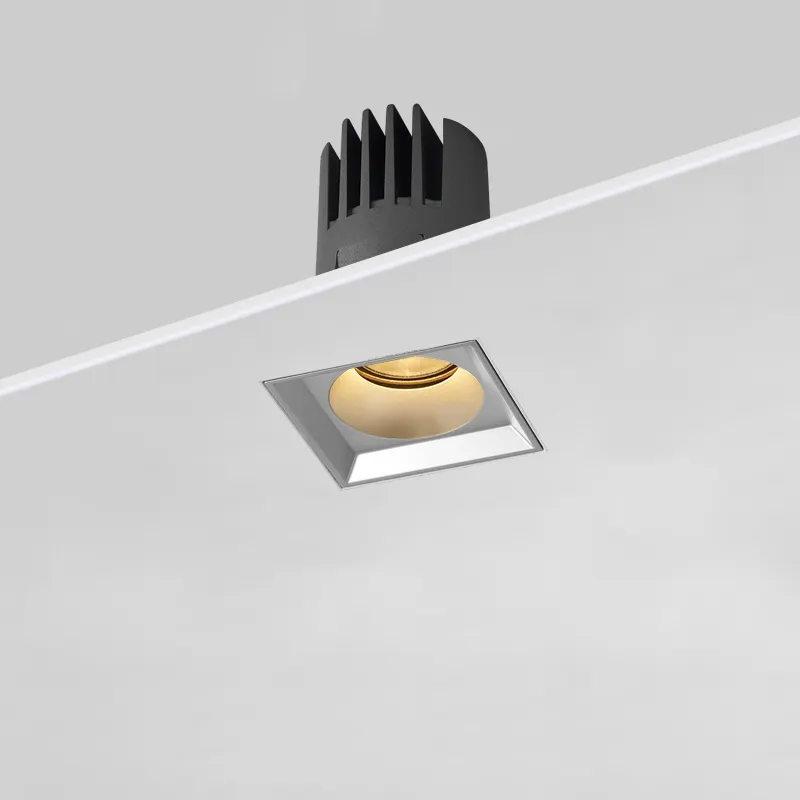LuxHolic küçük vücut hızlı kurulum tek kafa açısı ayarlanabilir Led Downlight alüminyum gömme