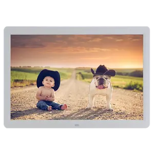 Scarica <span class=keywords><strong>film</strong></span> mp4 cornice per foto digitali a batteria ricaricabile da 15 pollici - Product Image 1