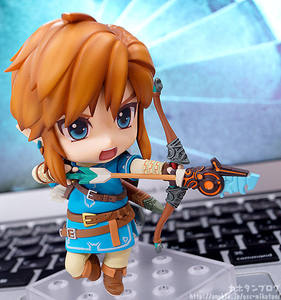 Venta al por mayor Legend of Zelda Breath Wild Ver. 733-DX Link figura de acción 10cm PVC modelo de juguete figura de Anime - Product Image 5