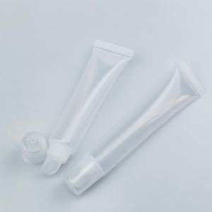 หลอดลิปกลอสพลาสติกขนาด 8 มล. 10 มล. 15 มล. บรรจุภัณฑ์เครื่องสำอางแบบนิ่ม หลอดนิ่มขนาดเล็กสำหรับบาล์ม แบรนด์ส่วนตัว - Product Image 5