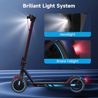 Expédition rapide, stock disponible aux États-Unis/UE, trottinette électrique V10, pneus gonflables de 10 pouces, frein à tambour, 25 km/h, 3 vitesses, trottinette électrique