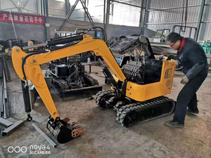 1 ton excavadora sobre orugas pequeño mini digger escavator máquina 0,5 ton 1,0 ton alta cavando poder para venta - Product Image 6