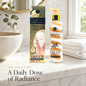 HEAVEN <span class=keywords><strong>DOVE</strong></span> 200mL Nuevo Diseño Crema Blanqueadora Facial y Corporal Hidratante, Reparadora y Nutritiva con Oro 24K para Todo Tipo de <span class=keywords><strong>Piel</strong></span> - Product Image 4