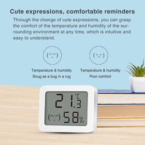 Tuya Temperature Humidity Sensor Mini LCD Digital Display Compatible Blvetooth APP Remote Control Thermometer Hygrometer - Product Image 6