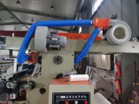 Machine d'impression flexographique industrielle à 2 couleurs pour film d'emballage en rouleau